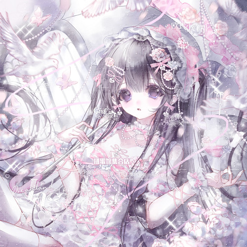 抱盒30张 暗恋期扭蛋龙崎 姐妹女生动漫头像原创圈直购高清无水印