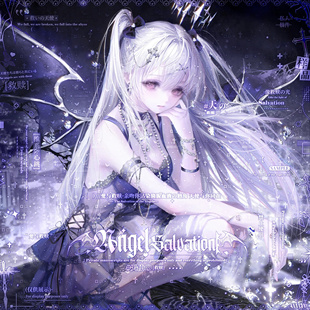 82张 gm扭蛋3期 卡通可爱女生动漫插画头像原创圈直购高清无水印