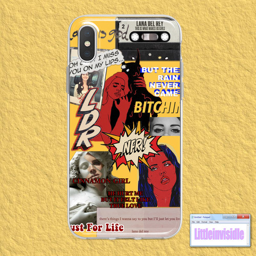 拉娜德雷Lana Del Rey打雷姐手机壳适用于iphone11pro苹果8XS安卓 - 封面