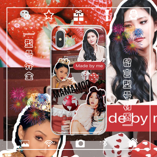 MAMAMOO女团安慧真WhaSa华莎手机壳适用于iphone17苹果123456安卓