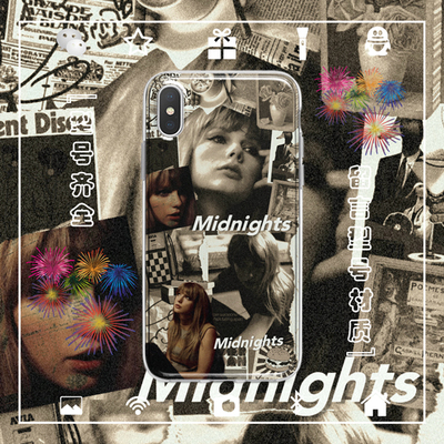 Taylor Swift新专辑Midnights手机壳适用于iphone14苹果123XS安卓