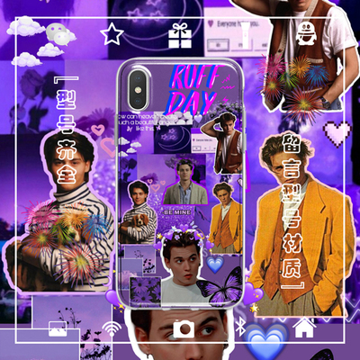 约翰尼德普Johnny Depp手机壳适用于iphone16PROMAX苹果12345安卓