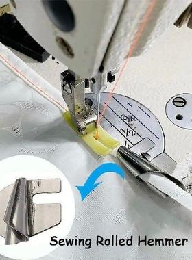 2PCS 3mm-10mm Sewing Rolled Hemmer Foot Stainless Steel DIY