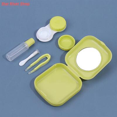 1PC Lovely Travel Kit Pocket Mini Contact Lens Case Travel K