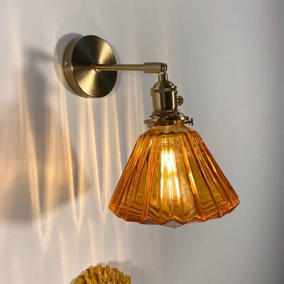 Brass wall lamp bedroom bedside lamp 黄铜壁灯卧室床头灯
