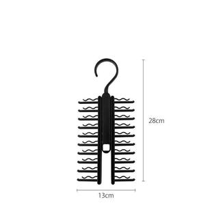 Necktie Rotatable Storage Rack Organizer Tie Wardrobe Hanger