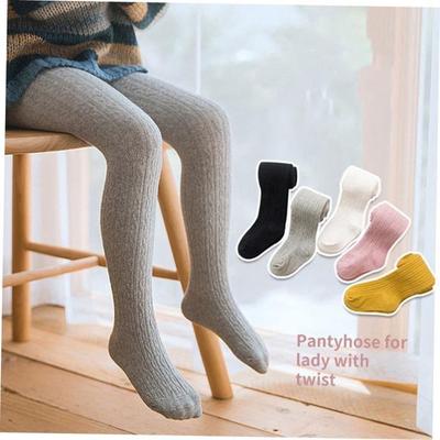 girls pantyhose children stockings kids cotton wool socks