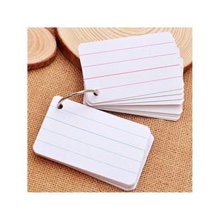 flash cards for memorizing new words blank little cards for