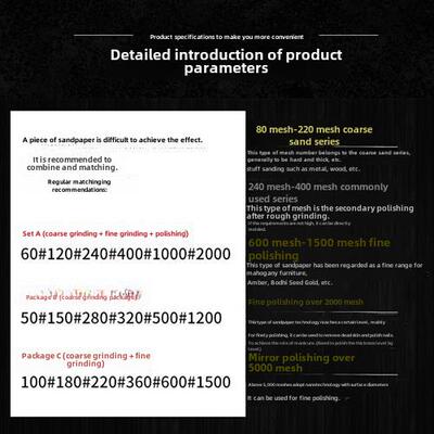 Fine sand paper fine sandpaper iron ore 500 abrasive cloth