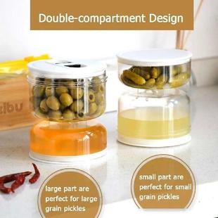 and Dry Wet Dispenser Olives Pickles Pickle Jar