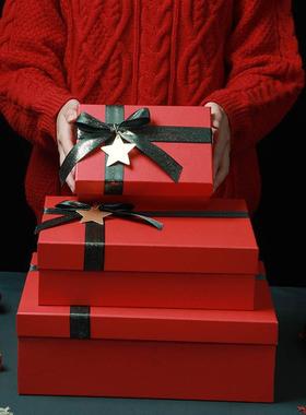 Christmas gift box wrapping paper large gift box packaging