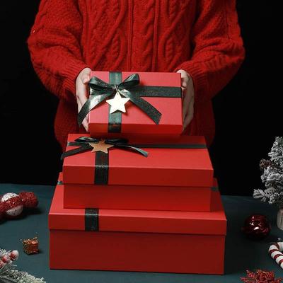 Christmas gift box wrapping paper large gift box packaging