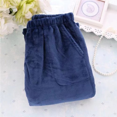 冬季爸爸加厚保暖睡得舒服睡裤男