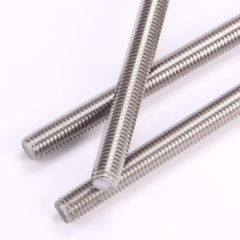 304不锈钢丝杆牙条通丝全螺纹螺杆牙棒M2M4M5M6M8M10M12M14M16mm