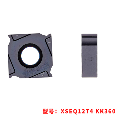三面刃铣刀片XSEQ1202 1203 12Tx3 1204 XSEQ12T4 KK300替YBG302