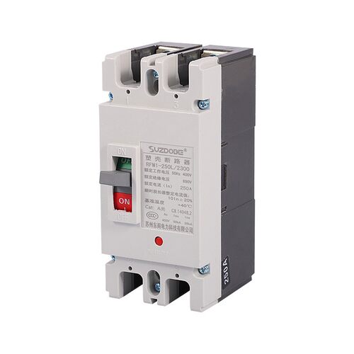 大功率空气开关220V 2P家用二相 大电流空开 125A 单相塑壳断路器