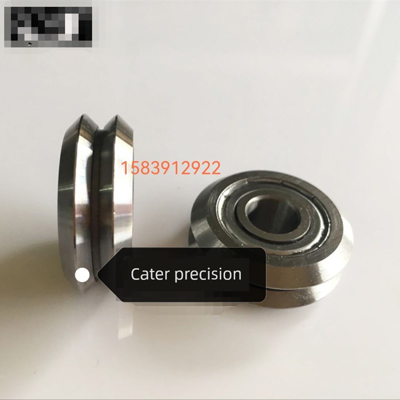 W槽不锈钢滑轮滚子轴承W1 W2 W3 W4 Ssx轴承钢双柱高精度