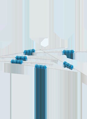 1/2W 0.5W金属膜五色环电阻1% 68R 75R 82R 91R 100R 110R 120R