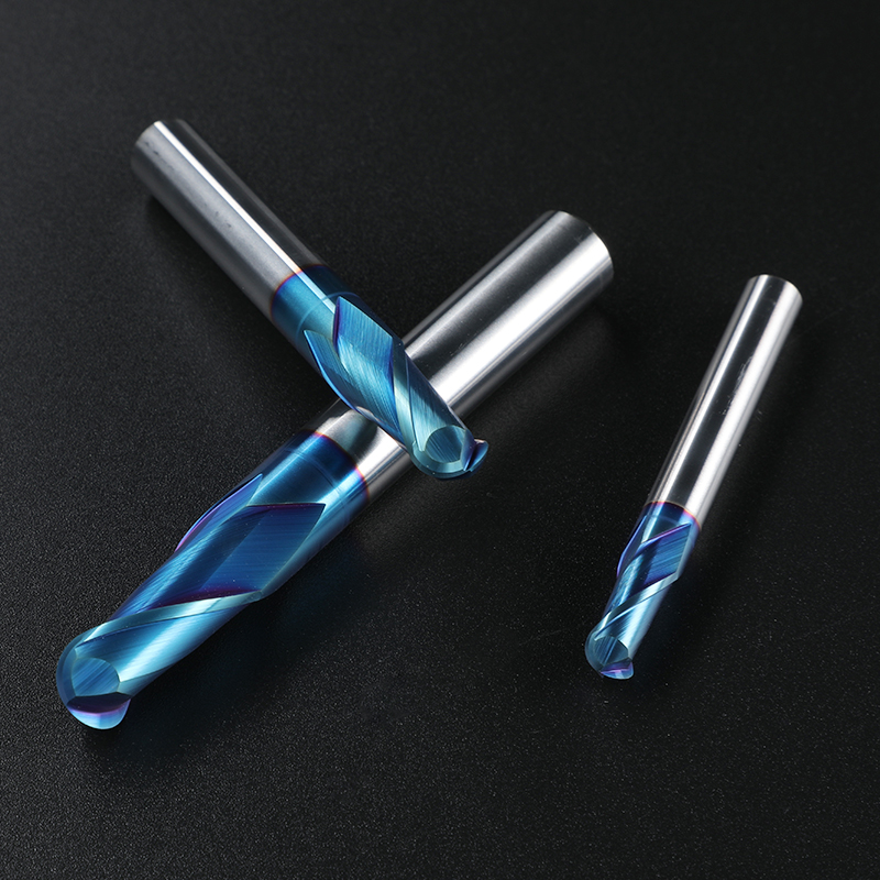 AF65度合金球头铣刀2刃钨钢球刀耐磨球头数控合U金铣刀圆头球形