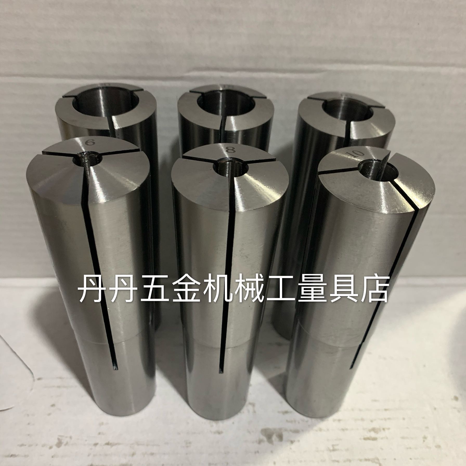 铣床铣刀弹簧夹头MT4弹性筒夹后拉式M14螺纹M16莫O氏4号柄10-12-2