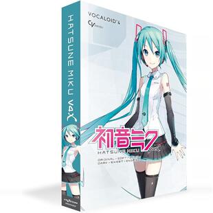 初音未来V4X音源声库 · 正版VOCALOID实体声库 · 日本全新代购