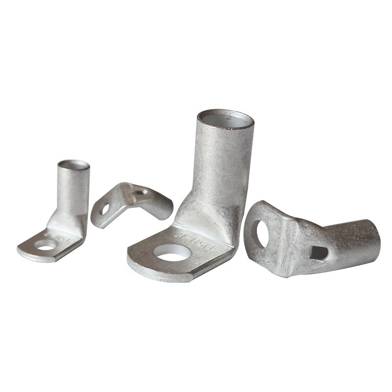 SC窥口线鼻子镀锡直角90度折弯T90铜鼻子N铜管端子接线端子铜线耳