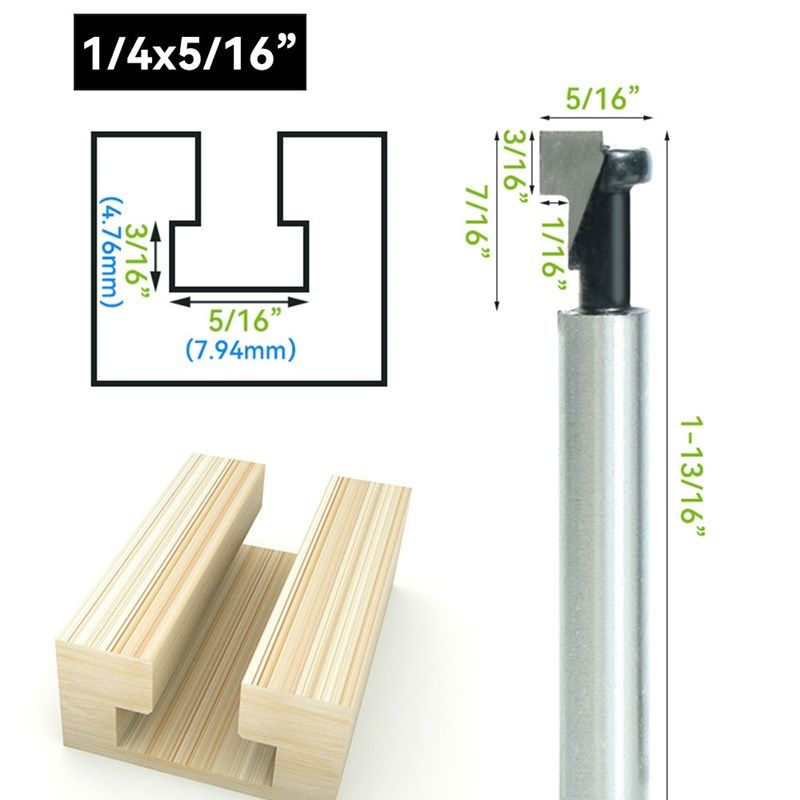 1/4柄锁孔刀 木工铣刀木材挂壁相框T型匙孔刀 三件套3/8 5/16/1/2,五金/工具,其他车刀,淘宝优惠券,粉丝福利购,淘宝优惠卷