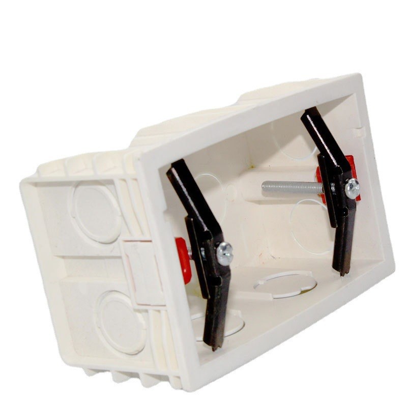 86菱形金属底盒暗盒修补器v118开关插座通用型线盒家用修复器