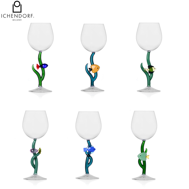 手工无铅玻璃红酒杯家用水杯