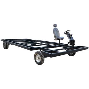 电动巡游花车底盘厂家玻璃钢花车底盘巡游彩车车架游行表演花车