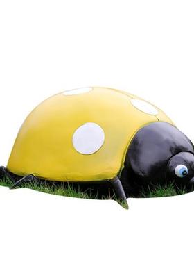 七星瓢虫雕塑户外园林景观农场景区公园仿真昆虫甲虫装饰大型摆件