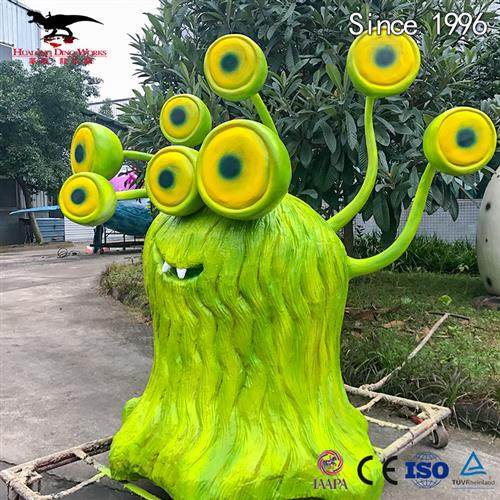 仿真三眼外星人超大模型自然博物馆海洋生物模型摆件花园绿雕,家居饰品,3D模型摆件,淘宝优惠券,粉丝福利购,淘宝优惠卷