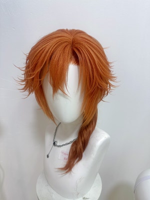 阁主家文豪野犬中原中也cos成品假发自然微卷仿真头皮毛娘已做好
