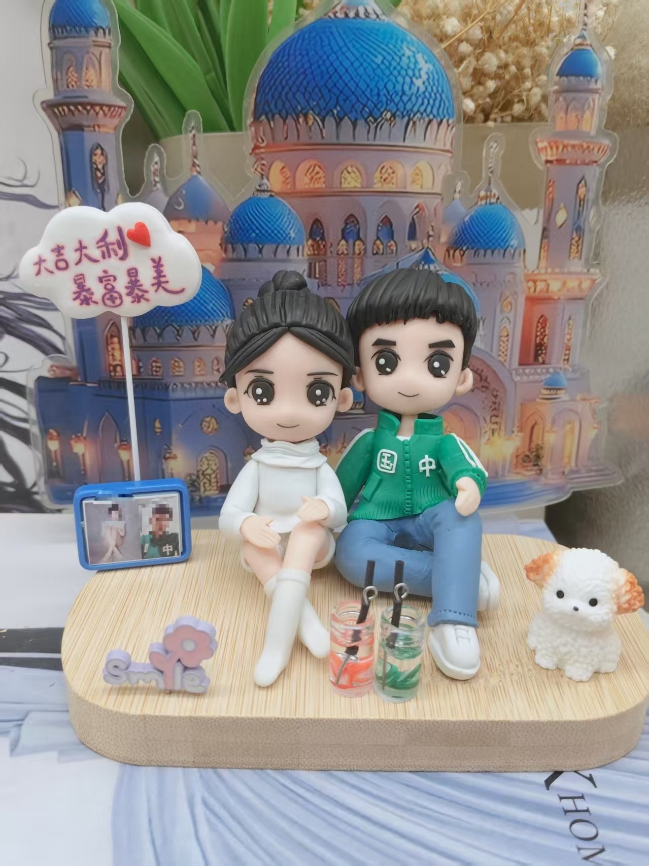 照片定制真人Q版泥塑泥人手办结婚情人节男女朋友闺蜜教师节礼物,模玩/动漫/周边/娃圈三坑/桌游,DIY手办/兵人/雕像,淘宝优惠券,粉丝福利购,淘宝优惠卷