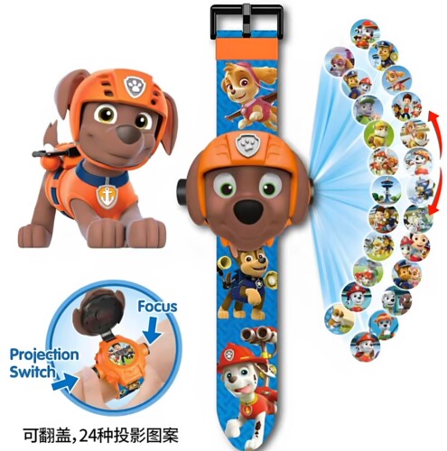 可爱儿童投影手表幼儿园小学生电子手表卡通宝宝早教发光玩具手表