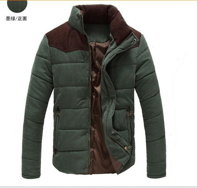 men winter thickness warm coat Down padded jacket coat