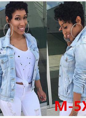 Winter Jeans Jacket Women Autumn Ladies Demin casual Coat女