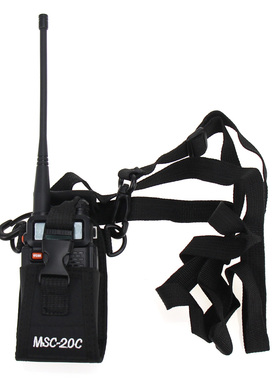 MSC-20C对讲机包尼龙保护套皮套适用Baofeng/Kenwood/Puxing/ICOM