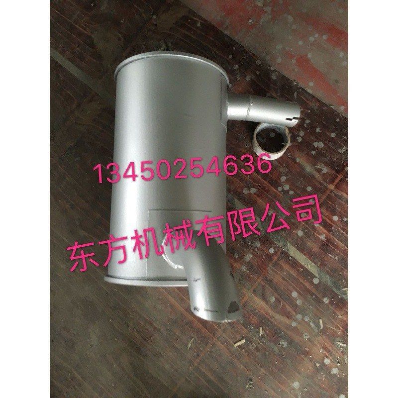 挖掘机配件斗山大宇DH60-7/DH80-7消声器烟筒排气管废气管消音器