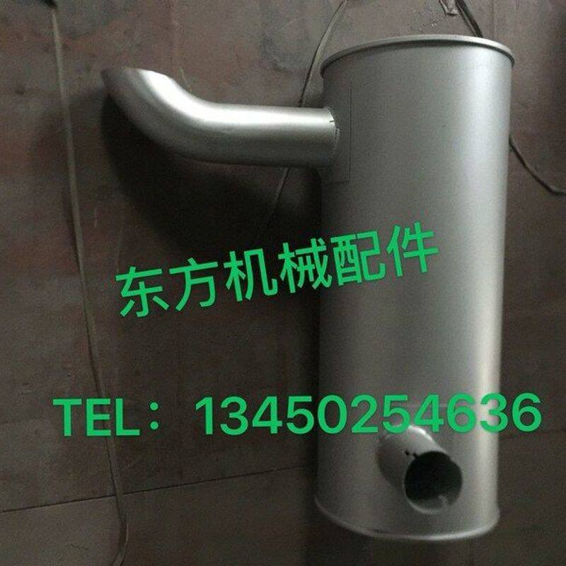 挖掘机配件现代R225-7/215-7/265-7消声器排气管消音器康明斯配件