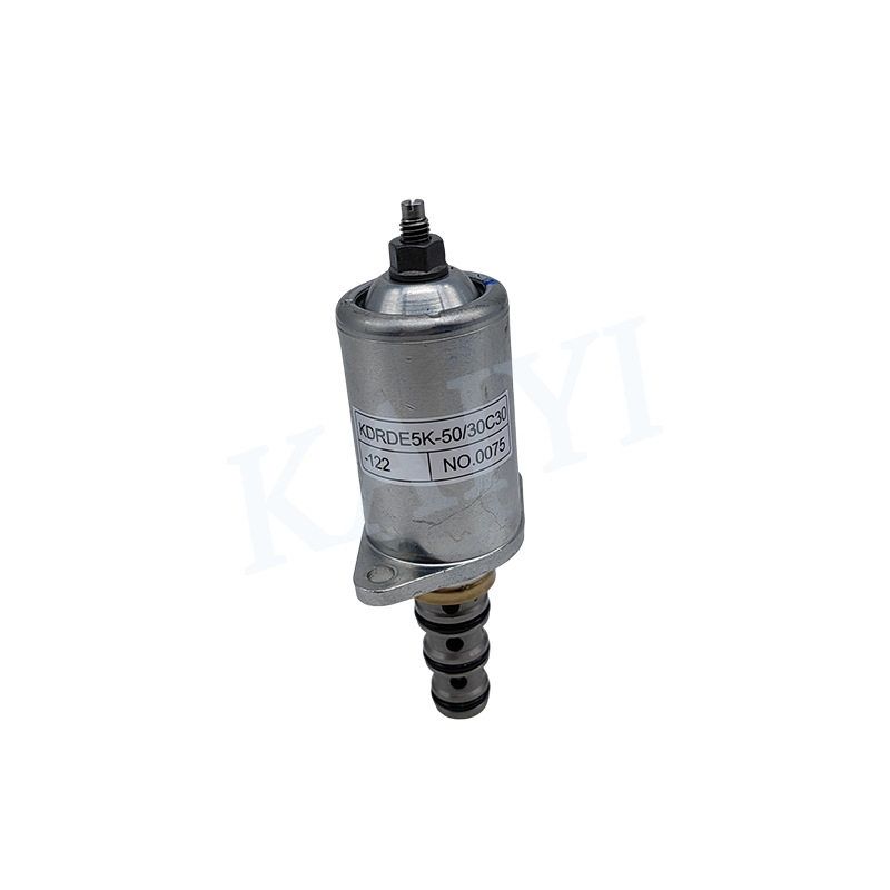 挖机三一305/335/K5V160/K3V260液压泵新款电磁阀30C30-122白色