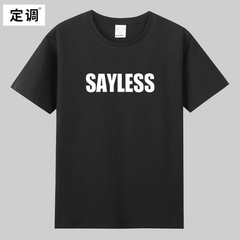 KILL THOME 2025全新偷米SAYELSS嘻哈朋克说唱宽松短袖T恤夏季