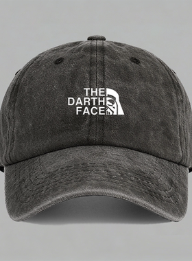 THE DARTH FACE星球大战达斯维德西斯尊者趣味纯棉棒球帽鸭舌帽子