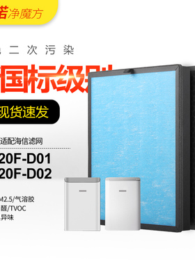 适配海信(Hisense)海信空气净化器过滤网KJ220F-D01除醛复合滤芯
