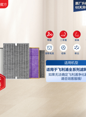 飞利浦空气净化器滤网甲醛过滤芯全系列型号适配AC4076/4025/6608