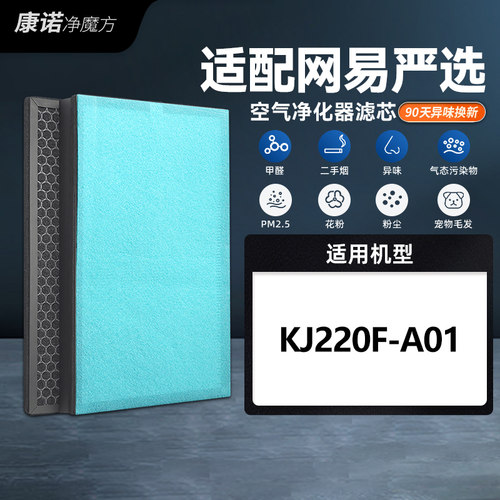 适配网易严选KJ220F空气净化器滤网