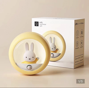 米菲智能光感应灯led小夜灯卧室睡眠usb灯过道宿舍床头氛围灯礼物