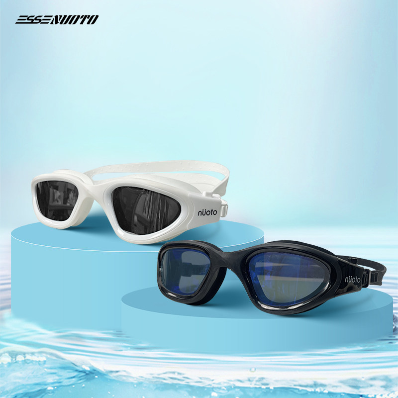 ESSEnUoto电镀高清防雾泳镜