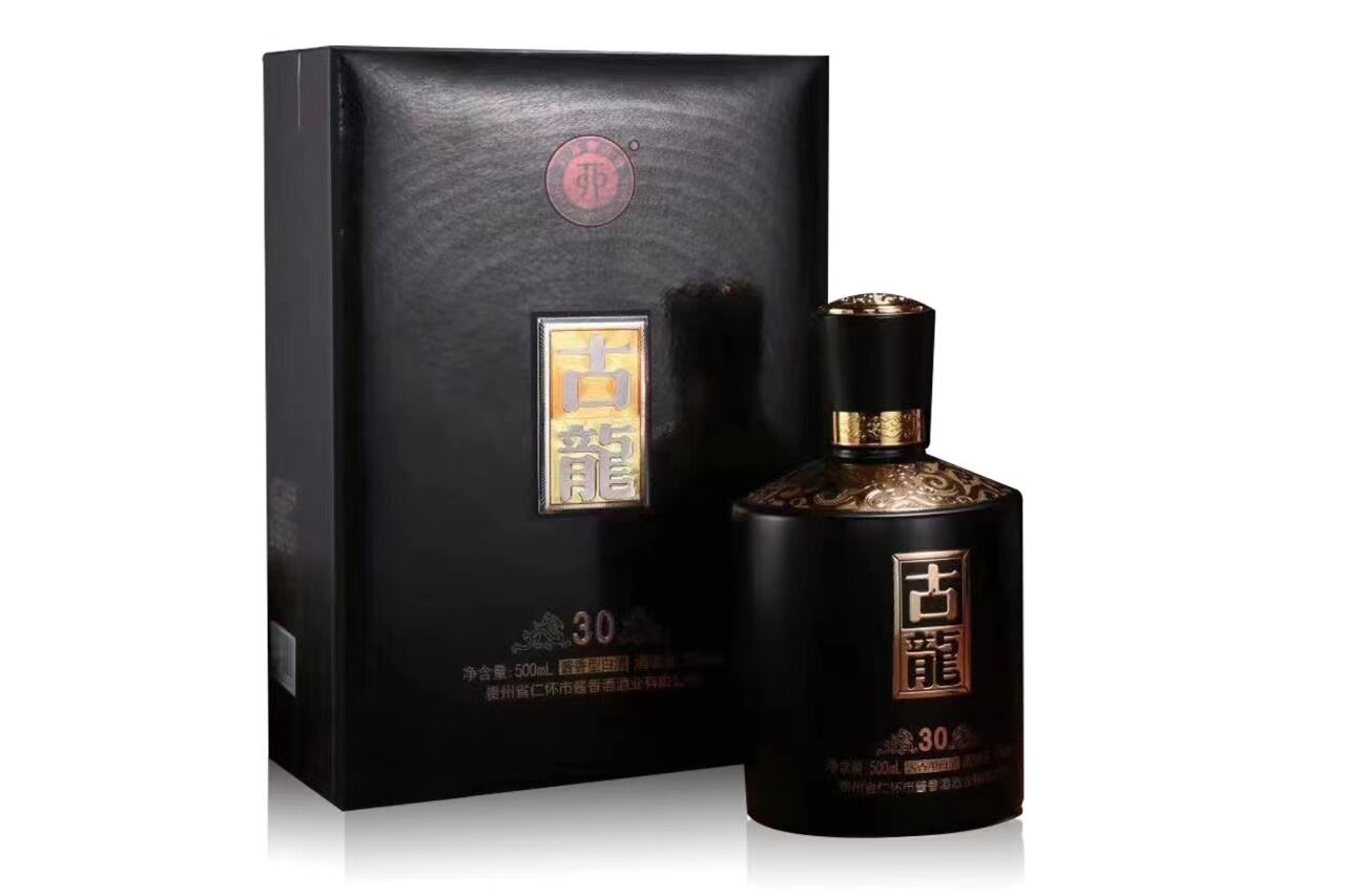 贵州仁怀酱香酒古龙30 53度酱香型白酒500ml一瓶