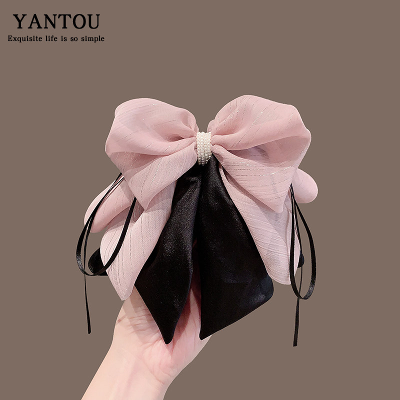 蝴蝶发夹抓夹女2025新款高级感粉色后脑勺鲨鱼夹发卡子高马尾头饰,饰品/流行首饰/时尚饰品新,发饰,淘宝优惠券,粉丝福利购,淘宝优惠卷